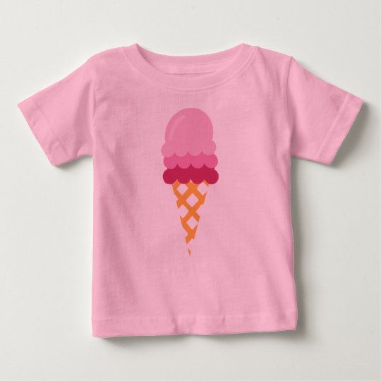 Strawberry ice cream baby T-Shirt