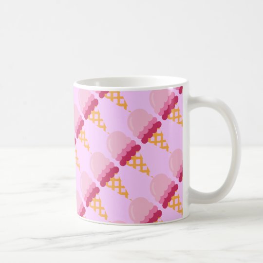 Strawberry ice cream coffee mug