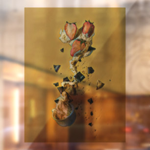 Strawberry ice cream fruits