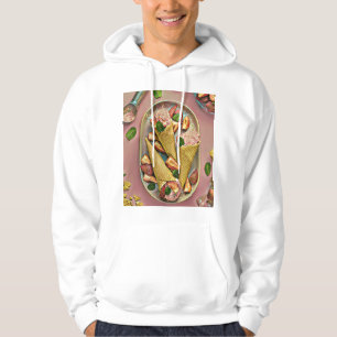Strawberry ice cream hoodie
