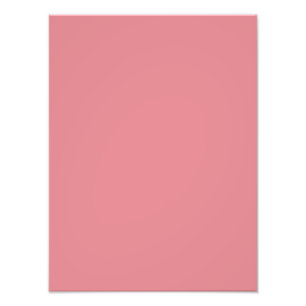 Strawberry Ice Pink Colour Trend Background Photo Print