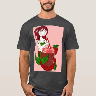 Strawberry Iced Tea Mermaid T-Shirt