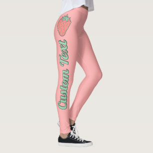 Strawberry Icon Leggings