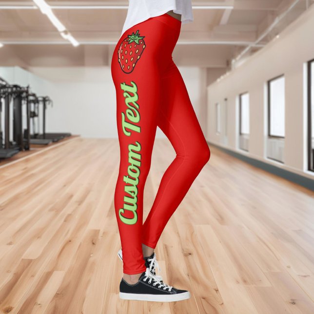 Strawberry Icon Leggings (Creator Uploaded)