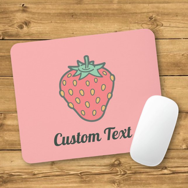 Strawberry Icon Mouse Pad (Creator Uploaded)