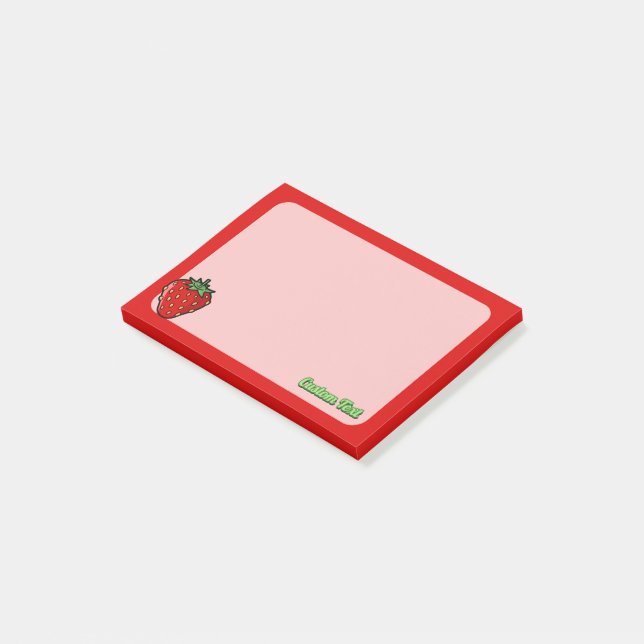 Strawberry Icon Notes (Angled)