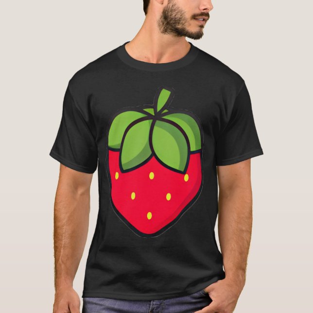 Strawberry Icon T-Shirt (Front)