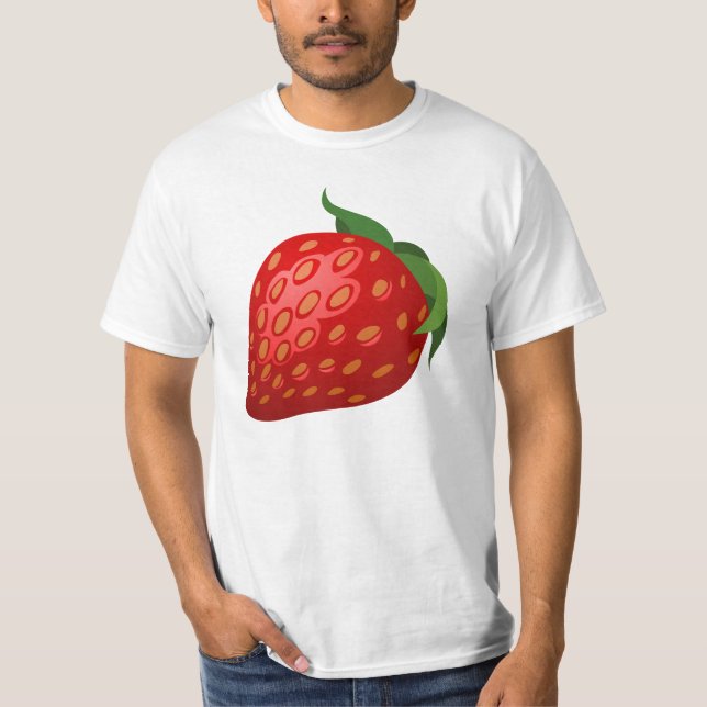 Strawberry illustration T-Shirt (Front)