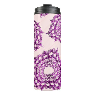 Strawberry inspired shapes  thermal tumbler