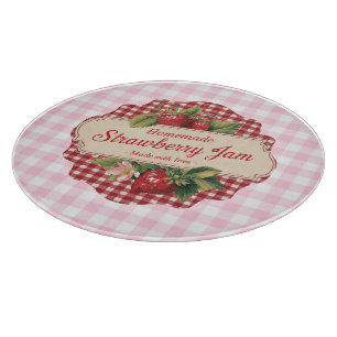 Strawberry Jam Cutting Board
