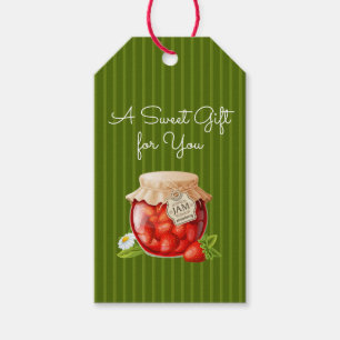 Strawberry Jam Gift Tag