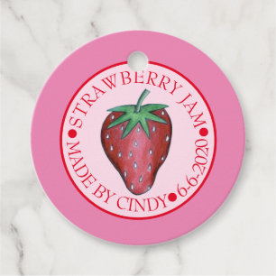 Strawberry Jam Jelly Fruit Preserves Canned By Favour Tags