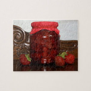 strawberry jam jigsaw puzzle