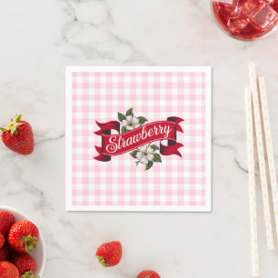 Strawberry Jam Napkin