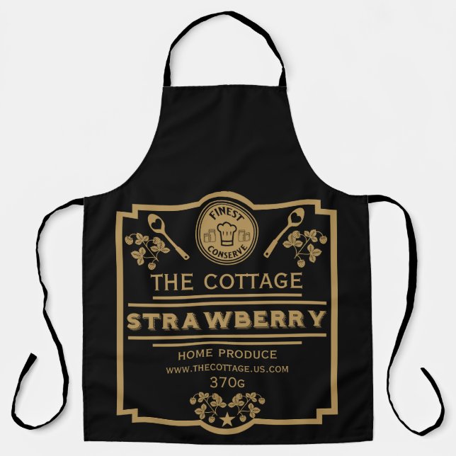 Strawberry Jam Seller Apron (Front)