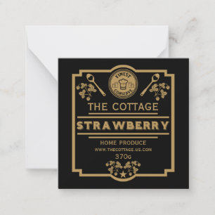 Strawberry Jam Seller Card