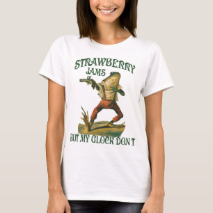 Strawberry Jams But My Glock Don't T-Shirt