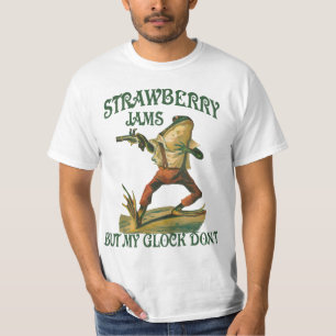 Strawberry Jams But My Glock Don't T-Shirt