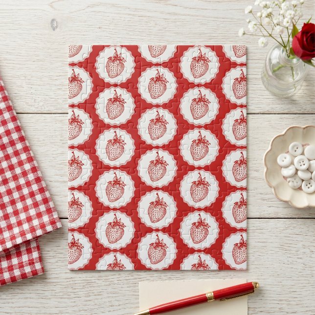 Strawberry Jigsaw Puzzle (Creator Uploaded)