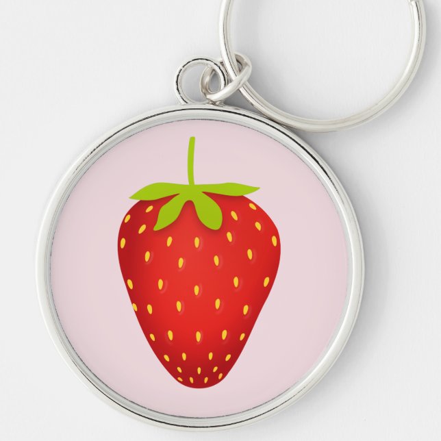 Strawberry Key Ring (Front)