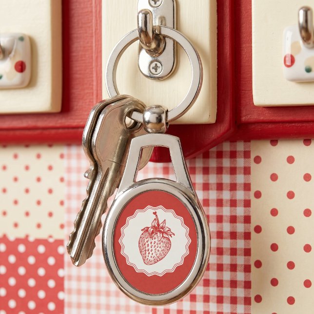 Strawberry Key Ring (Creator Uploaded)