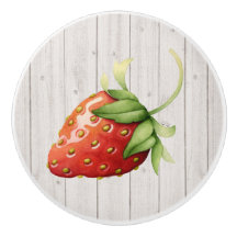 Strawberry Kitchen Drawer Knob - SRF