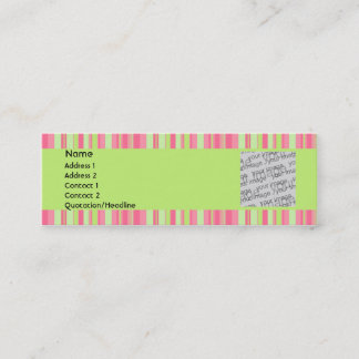 Strawberry & Kiwi Profile Card