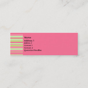 Strawberry & Kiwi Profile Card