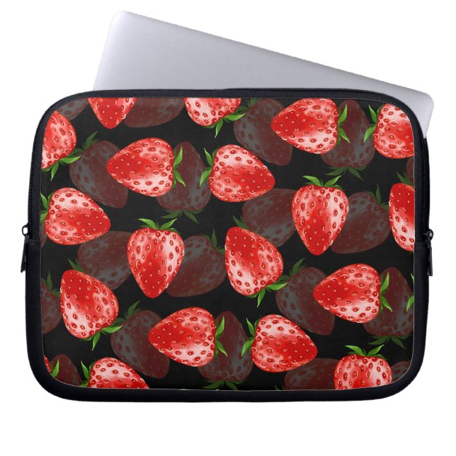 Strawberry Laptop Sleeve (Front)