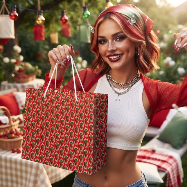 Strawberry Large Gift Bag (Creator Uploaded)