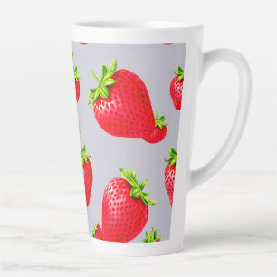 strawberry latte mug