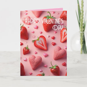 strawberry love card