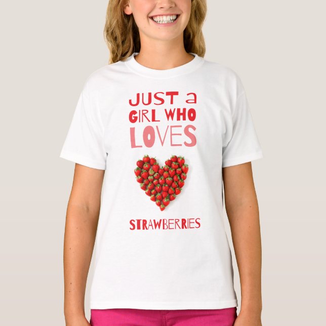 Strawberry Love T-Shirt (Front)