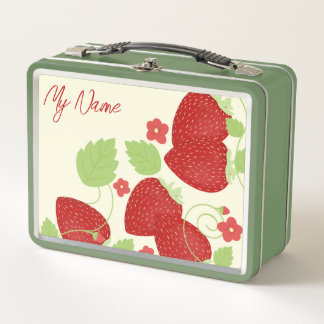 Strawberry lunch box