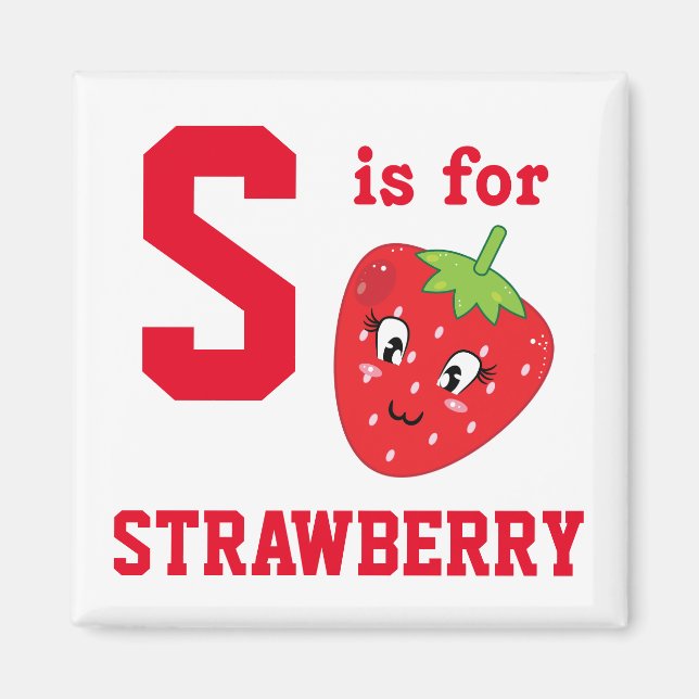 Strawberry Magnet (Front)