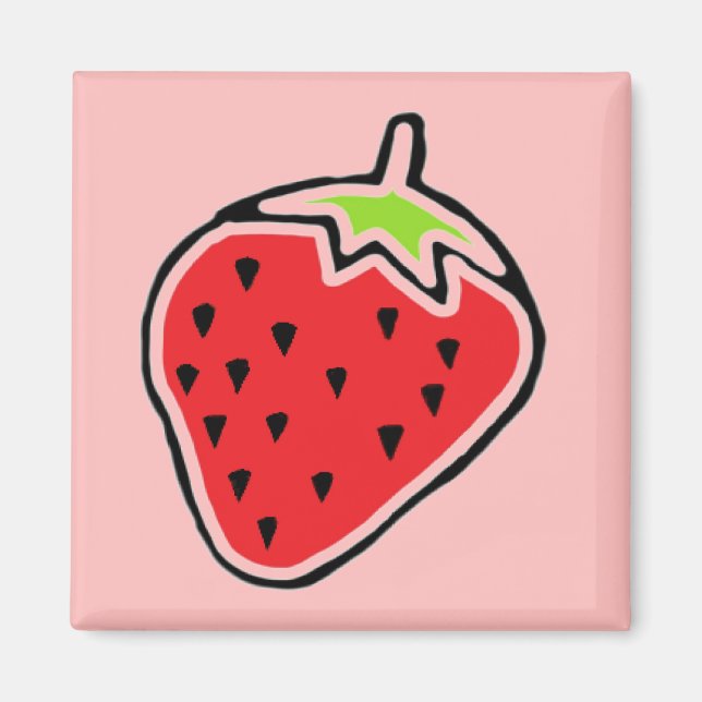 Strawberry Magnet (Front)