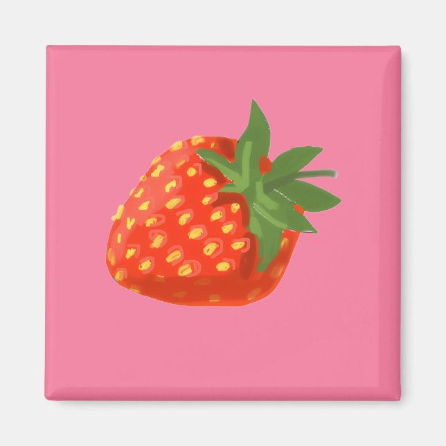 Strawberry Magnet (Front)
