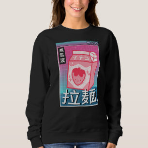 Strawberry Milk Digital Japan Style Otaku Computer Sweatshirt
