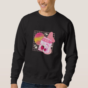 Strawberry Milk Japanese For Teenager Trendy Sweatshirt