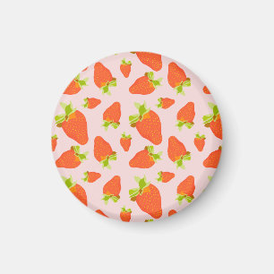 Strawberry Milk Magnet