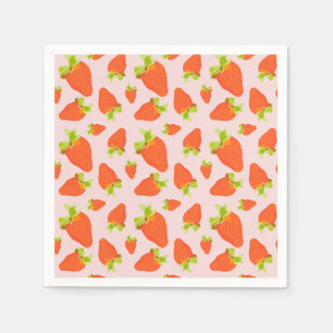 Strawberry Milk Napkin