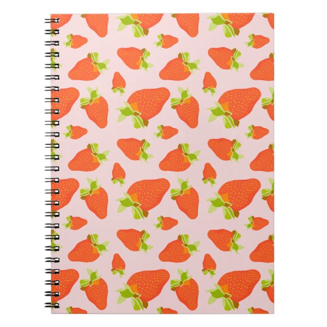 Strawberry Milk Notebook (Front)