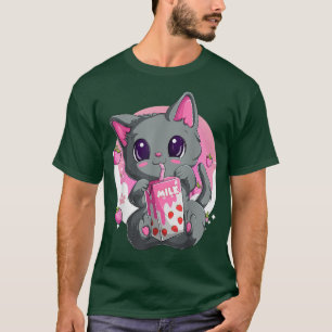 Strawberry Milk Shirt For Women Girls, Kawaii Anim