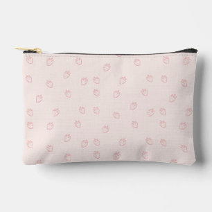 Strawberry Minimalism Accessory Pouch