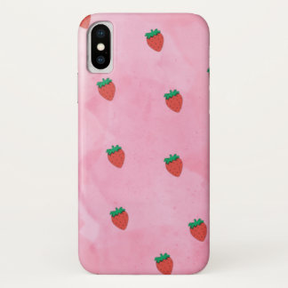 Strawberry Mobile Lovers Collection iPhone X Case