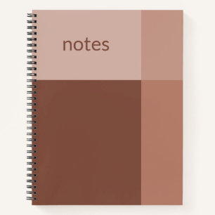 Strawberry Mocha Latte Customisable Notebook