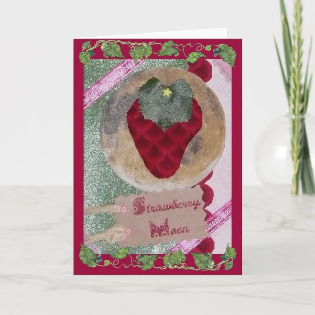 Strawberry Moon Card (Front)