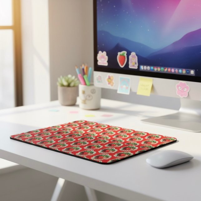 Strawberry Mouse Pad (Creator Uploaded)