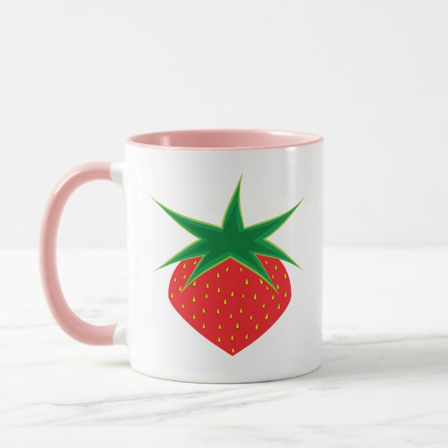 Strawberry Mug Pink (Left)