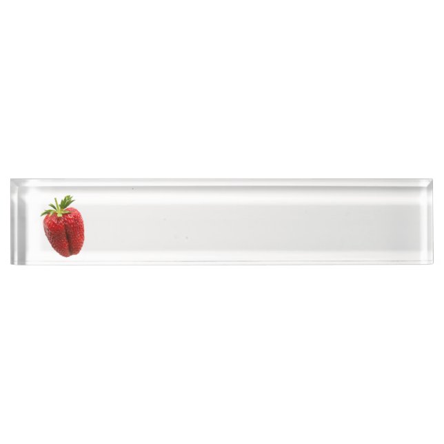 Strawberry Nameplate (Front)